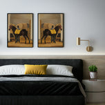 Elegant, historical, equestrian